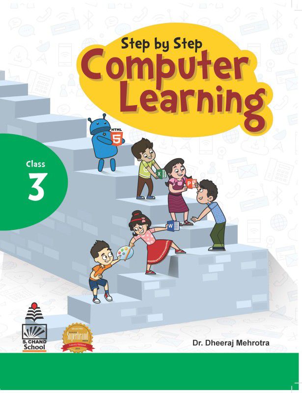 Step by Step Computer Learning Book-3 (for 2021 Exam)  (English, Paperback, Dheeraj Mehrotra)