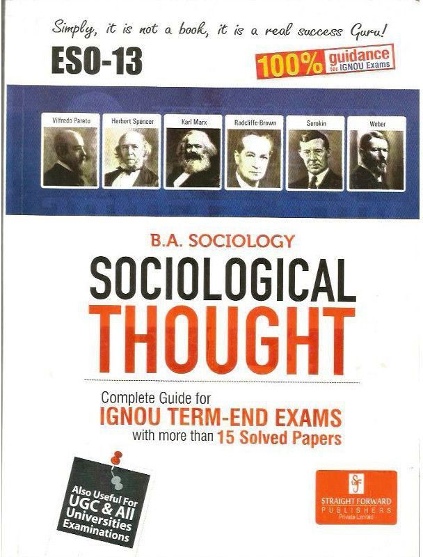 ESO-13: Sociological Thought  (English, Paperback, Aniket Shonak)