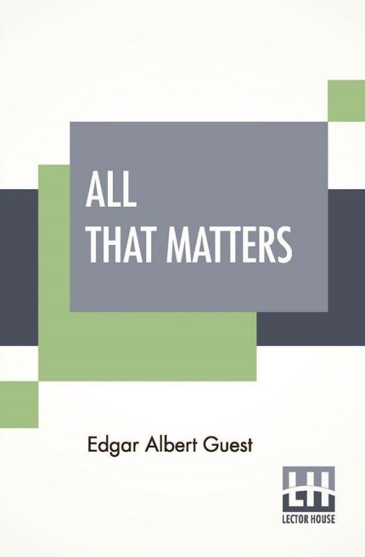 All That Matters  (English, Paperback, Guest Edgar Albert)