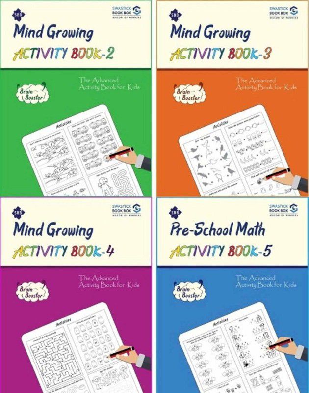 Activity Books Combo [3 - 6 Years]  (English, Paperback, Swastick Book Box)