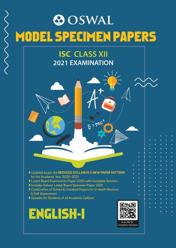 Model Specimen Papers for English I: ISC Class 12 for 2021 Examination  (Paperback, Oswal Publishers)