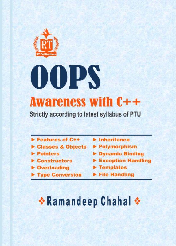OOPS: Awareness with C++  (English, Paperback, Ramandeep Chahal)