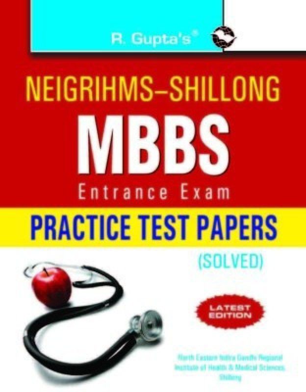 NEIGRIHMS MBBS Entrance Exam Practice Test Papers (Solved)  (English, Paperback, RPH Editorial Board)