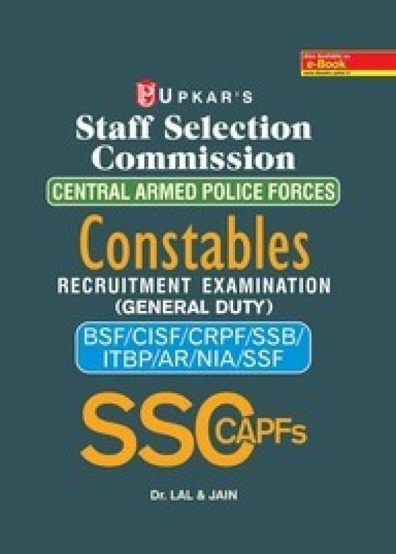 SSC CAPFs Constables Recruitment Exam (General Duty) New Edition  (English, Paperback, Jain, Lal)