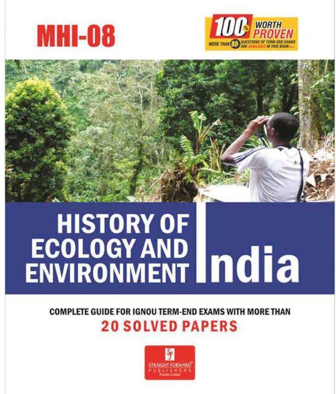 MHI-08 - History of Ecology and Environment : India  (English, Paperback, Aniket Shonak)
