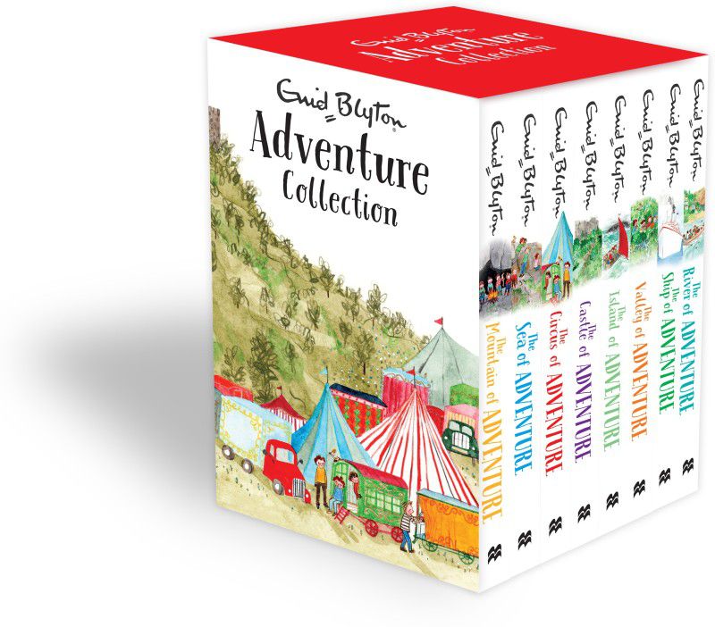 Enid Blyton's Adventure Collection x 8 Books Pack 2021  (Paperback, Enid Blyton)