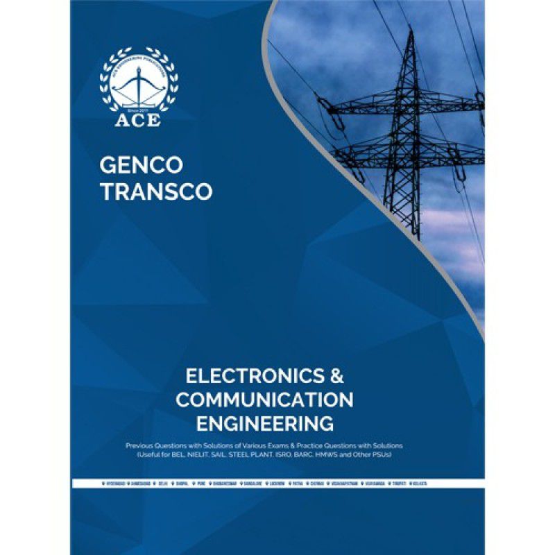 GENCO / TRANSCO Electronics & Communication Engineering Previous Questions with Solutions of Various Exams & Practice Questions with Solutions  (English, Paperback, By Subject Experts of the ACE Engineering Academy)