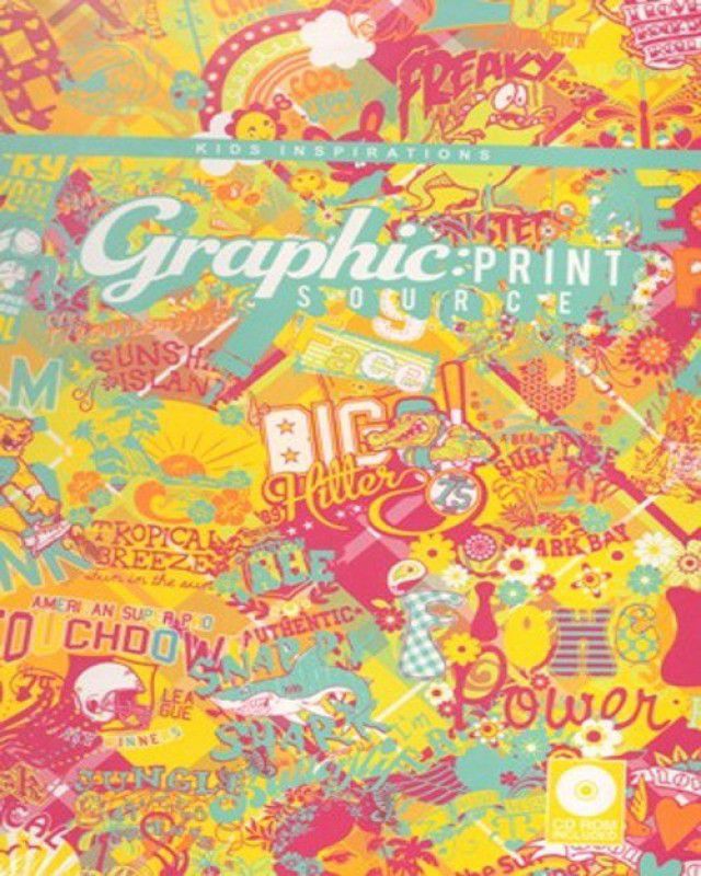 Graphic Print Source: Kids Inspirations with 1 Disc  (English, Hardcover, GP Publications)