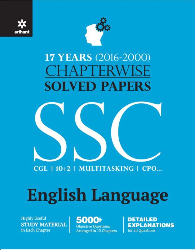 Chapterwise Solved Papers SSC Staff Selection Commission English Language 2016  (English, Paperback, Ritesh Ranjan, Sharad Upadhyay)