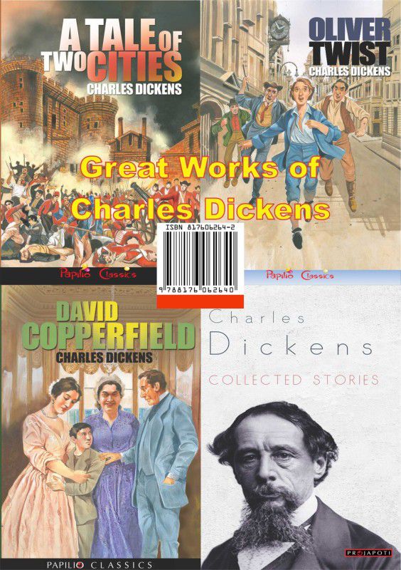 Great Works of Charles Dickens (3 Novels and stories)  (Paperback, Charles Dickens)