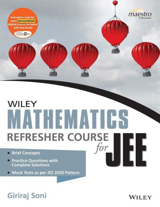 Wiley's Mathematics Refresher Course for JEE  (English, Paperback, Giriraj Soni)