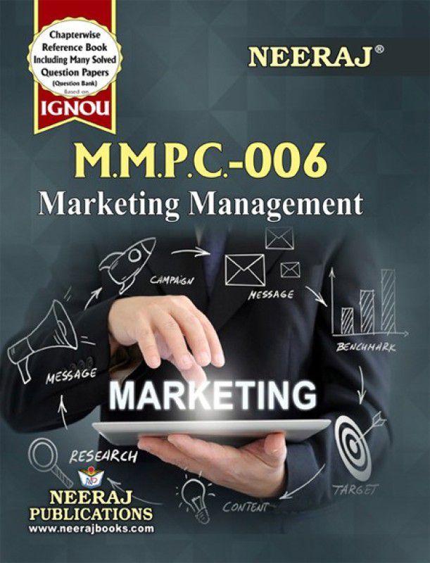 MMPC-006 Marketing Management (MBA)  (Paperback, NEERAJ PUBLICATIONS)