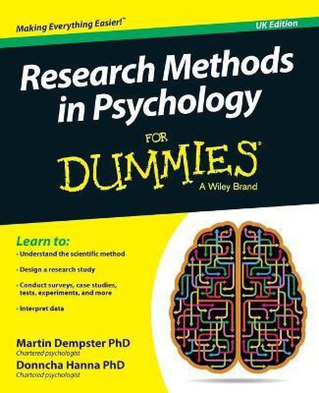 Research Methods in Psychology For Dummies  (English, Paperback, Dempster Martin)