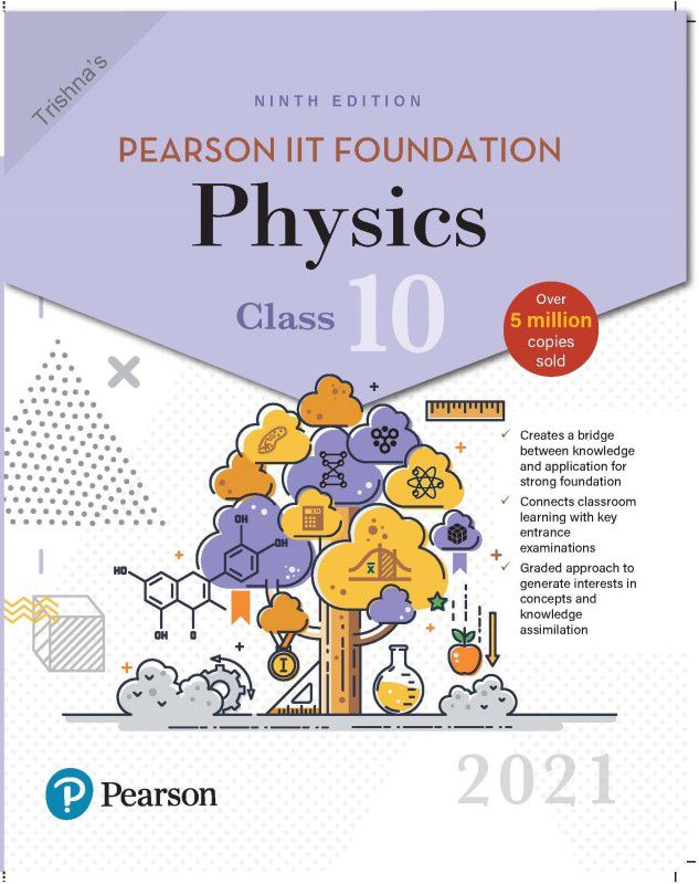 Pearson IIT Foundation Physics |Class 10 |2021 Edition| By Pearson  (Paperback, Trishna)
