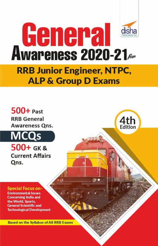 General Awareness 2020-21 for RRB Junior Engineer, NTPC, ALP & Group D Exams 4th Edition  (Paperback, Disha Experts)
