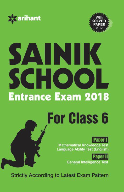 Sainik School Entrance Exam 2018 Class 6th  (English, Paperback, Arihant Experts)