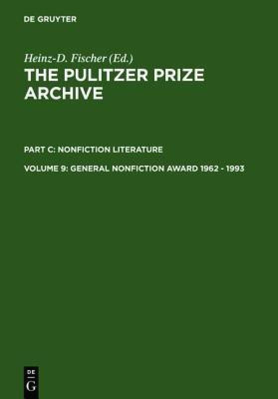 General Nonfiction Award 1962 - 1993  (English, Hardcover, unknown)
