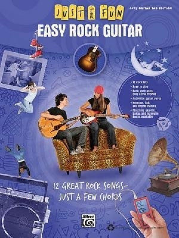Easy Rock Guitar: 12 Great Rock Songs-Just a Few Chords  (English, Paperback, Allen)