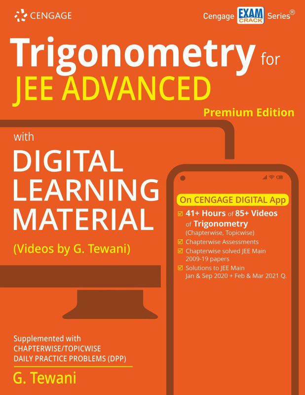 Trigonometry for JEE Advanced with Digital Learning Material (Premium Edition) (a Video Courseware) First Edition  (Paperback, G. Tewani)