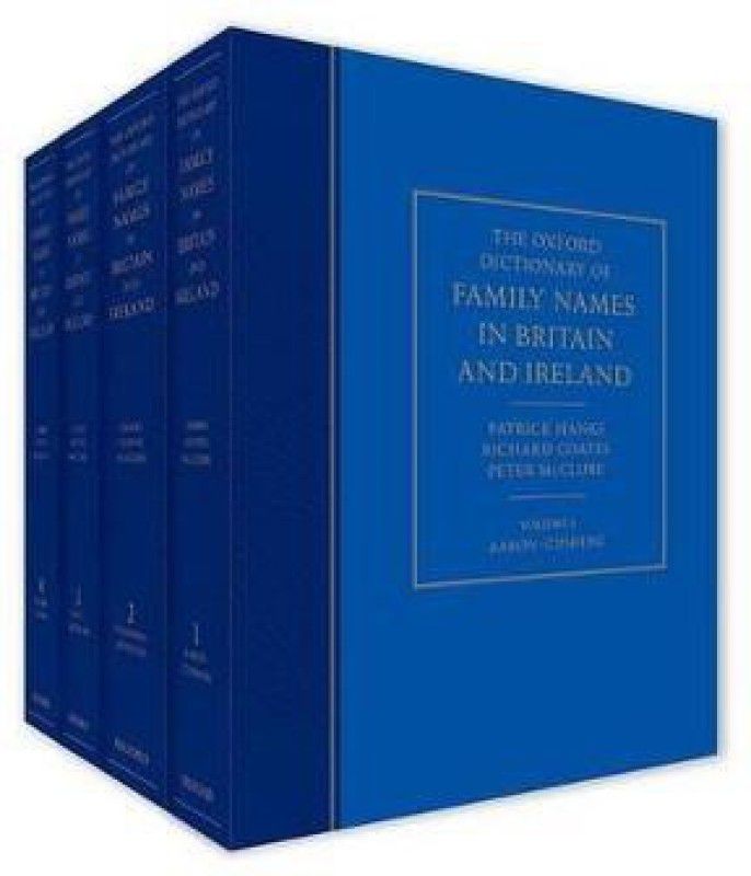 The Oxford Dictionary of Family Names in Britain and Ireland  (English, Multiple copy pack, unknown)