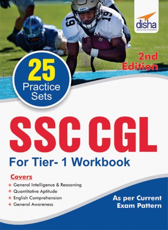 25 Practice Sets SSC CGL Tier I Workbook 2nd Revised Edition  (English, Paperback, Disha Experts)