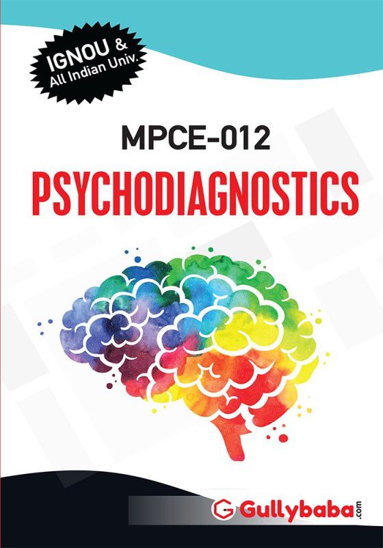 MPCE-012 PSYCHODIAGNOSTICS  (Paperback, Gullybaba.com Panel)