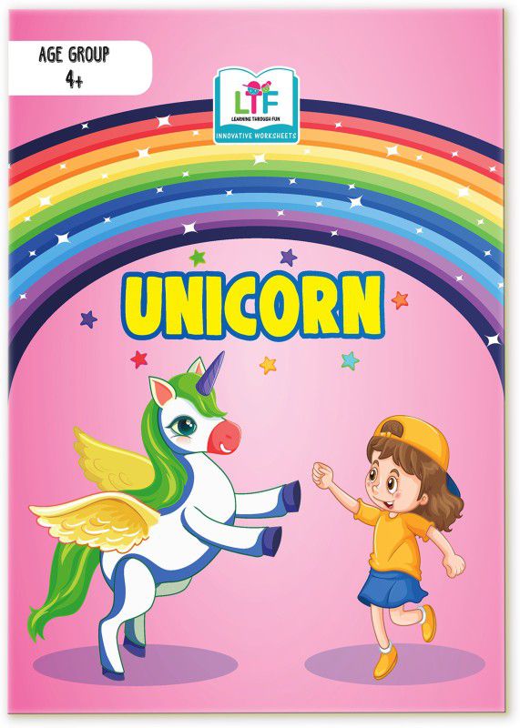 Unicorn Theme Story Book, Curriculum based, Worksheet book with educational activities, English  (Paperback, Learning Through Fun)