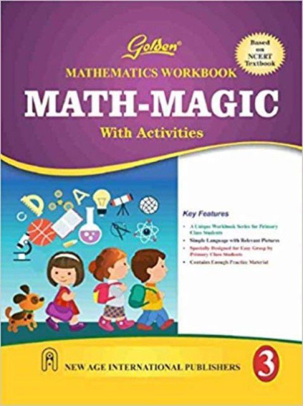 Golden Mathematics Workbook Math Magic with Activities for Class III  (English, Paperback, Jitesh Vohra)