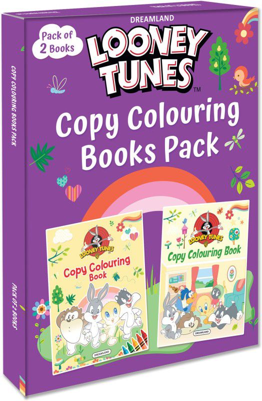 Looney Tunes Copy Colouring Books Pack ( A Pack of 2 Books) by Dreamland Publications  (Paperback, Dreamland Publications)