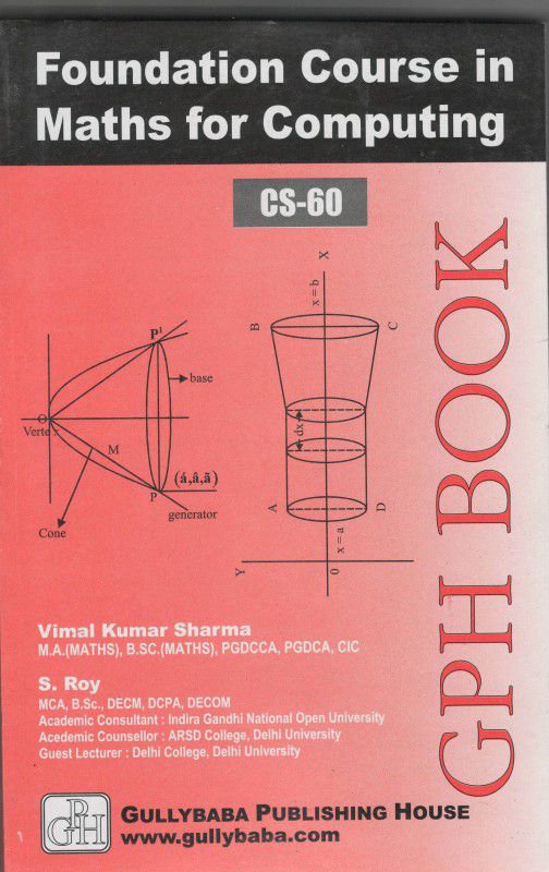 CS-60 Foundation Course In Maths For Computing  (English, Paperback, Sharma Vimal Kumar)