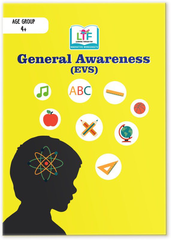 General Awareness EVS Activity Book, Curriculum based, Worksheet book with educational activities , English  (Paperback, LEARNING THROUGH FUN)