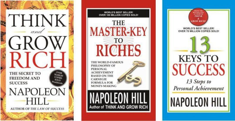 BEST OF NAPOLEON HILL Think and Grow Rich, Master Key to Riches and 13 Keys (Set of 3 Books)  (Paperback, Napoleon Hill)