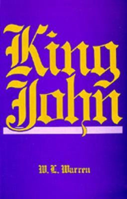 King John  (English, Paperback, Warren W. L.)