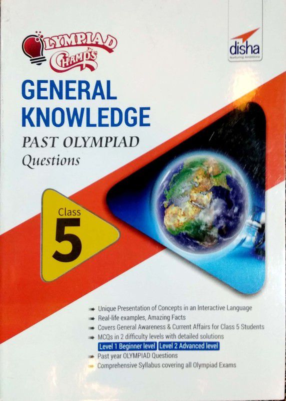 Olympiad Champs General Knowledge Class 5 with Past Olympiad Questions  (English, Paperback, Disha Experts)