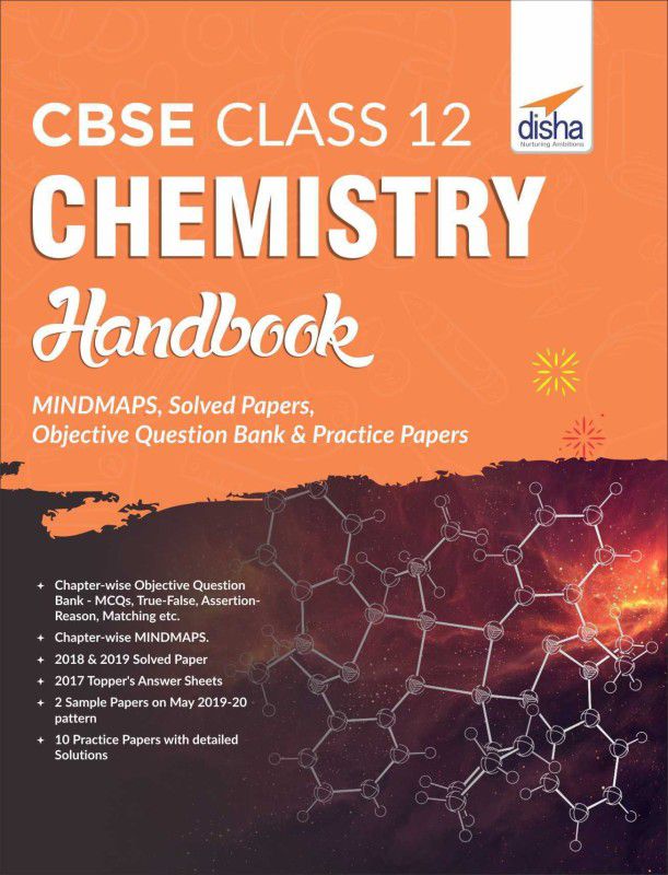 CBSE Class 12 Chemistry Handbook - MINDMAPS, Solved Papers, Objective Question Bank & Practice Papers  (English, Paperback, Disha Experts)
