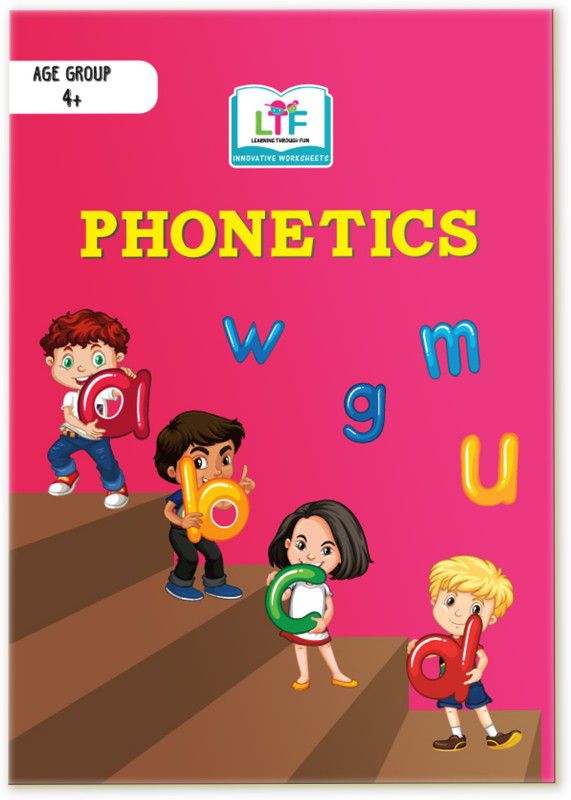 Phonetics, English Activity Book, Curriculum based, Worksheet book with educational activities  (Paperback, LEARNING THROUGH FUN)