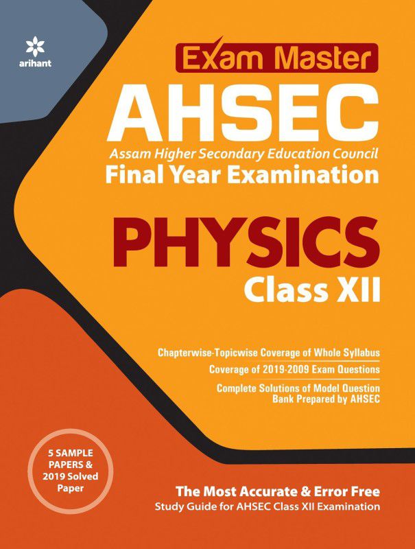 Exam Master AHSEC Physics Class 12  (English, Paperback, Arihant Experts)