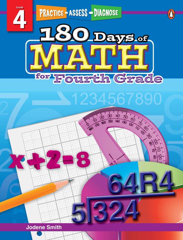 180 Days of Math for Fourth Grade  (English, Paperback, Jodene Smith)