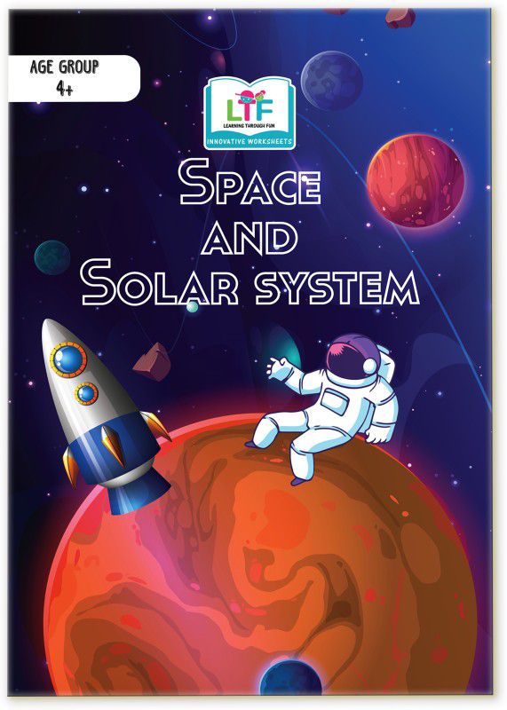 Space & Solar System Activity Book, Curriculum based, Worksheet book with educational activities, English  (Paperback, LEARNING THROUGH FUN)