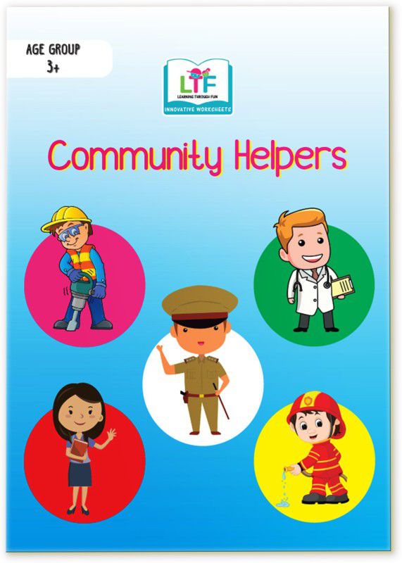 Community Helpers EVS Activity Book, Curriculum based, Worksheet book with educational activities, English  (Paperback, Learning Through Fun)