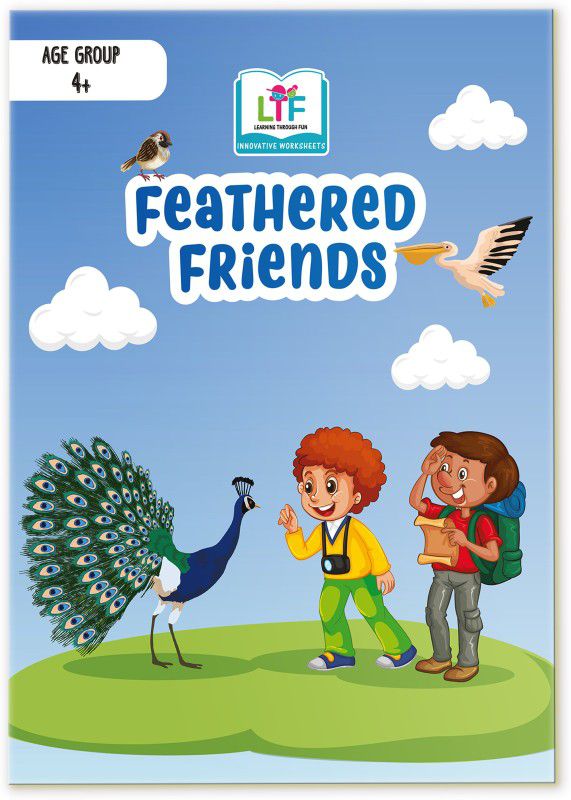 Feathered Friends, Birds Theme based Activity Book, Curriculum based, Worksheet book with educational activities, English  (Paperback, LEARNING THROUGH FUN)