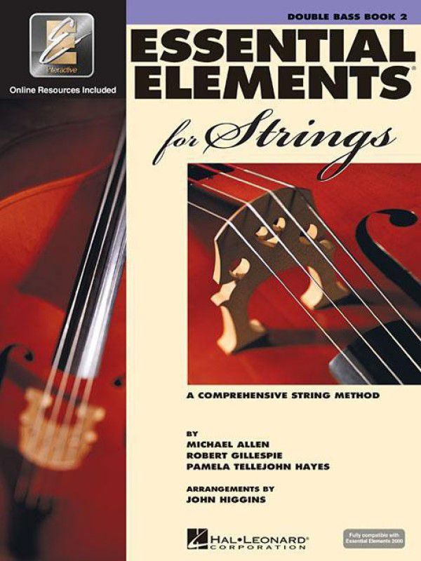 Essential Elements for Strings - Book 2 with Eei: Double Bass  (English, Paperback, Tellejohn Hayes Allen Gillespie)