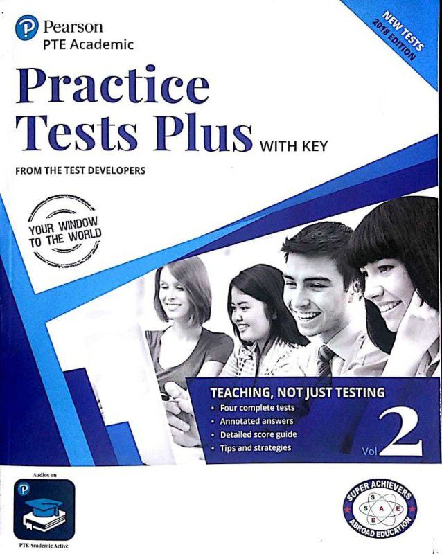 PTE Practice Test Plus vol-2  (English, Paperback, Pearson)