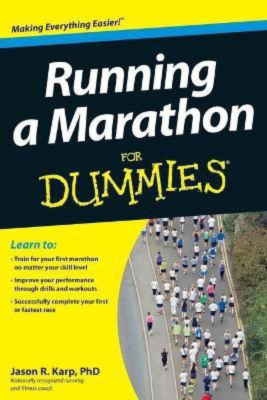 Running a Marathon For Dummies  (English, Paperback, Karp Jason)