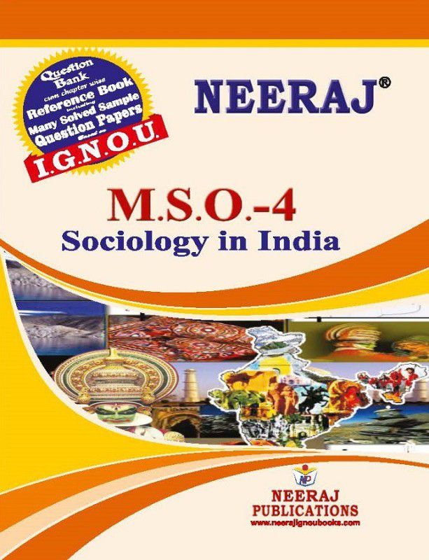 MSO-4 (Sociology in India)  (Paperback, NEERAJ PUBLICATIONS)
