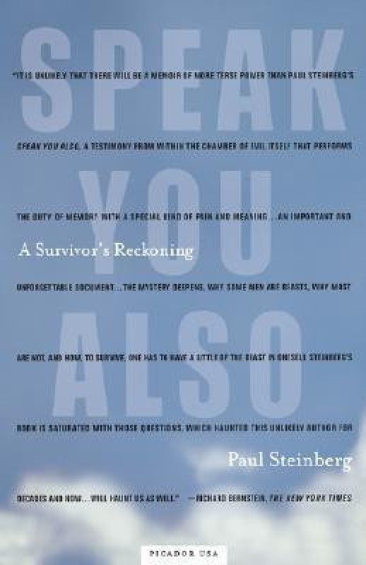 Speak You Also  (English, Paperback, Steinberg Paul)