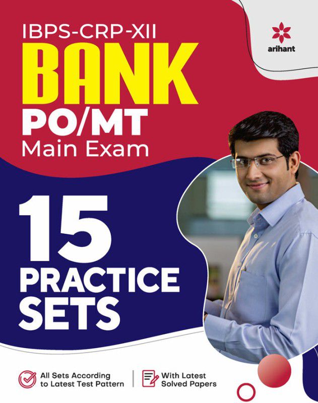 15 Practice Sets IBPS CRP-XII Bank PO/MT Main Exam 2023  (Paperback, ARIHANT EXPERT)