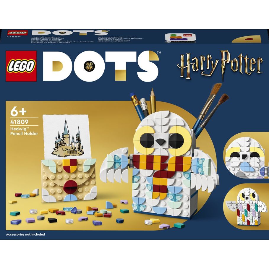 LEGO DOTS Hedwig Pencil Holder 41809