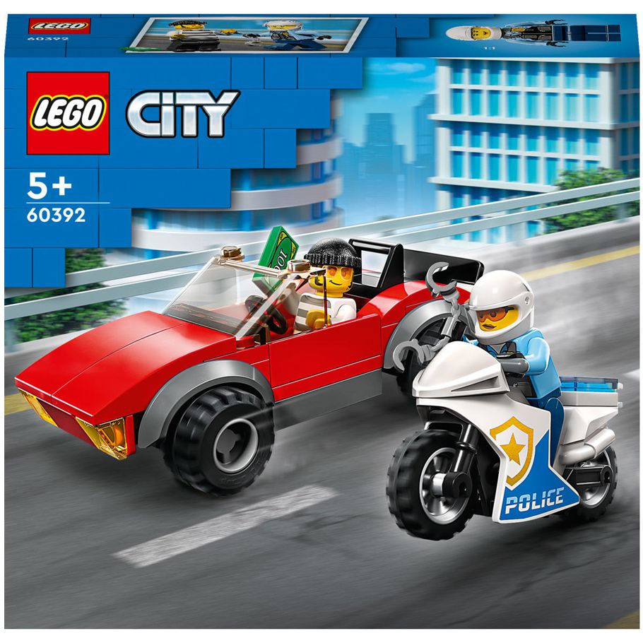 LEGO City Police Police Bike Car Chase 60392