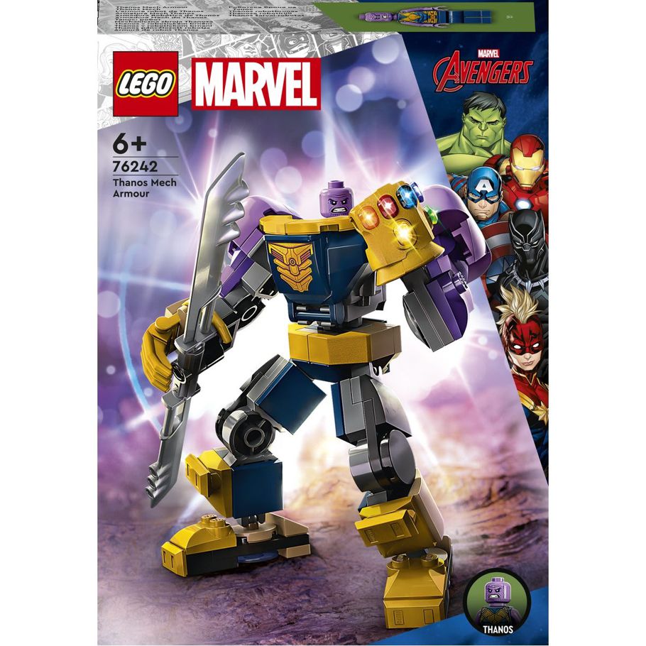 LEGO Marvel Avengers Movie 4 Thanos Mech Armour 76242